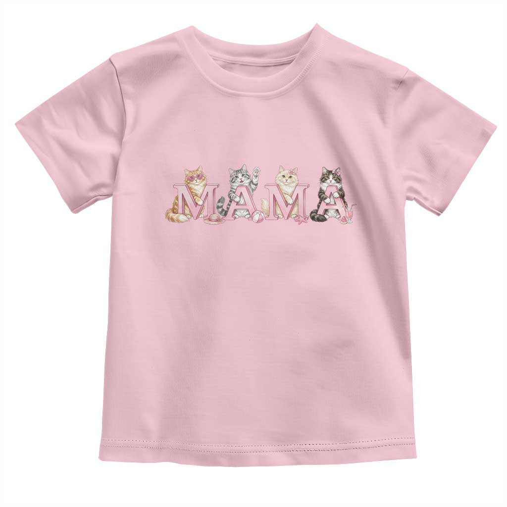 Proud Maine Coon Mama Toddler T Shirt Cat Lover Gift