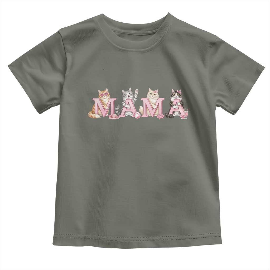 Proud Maine Coon Mama Toddler T Shirt Cat Lover Gift