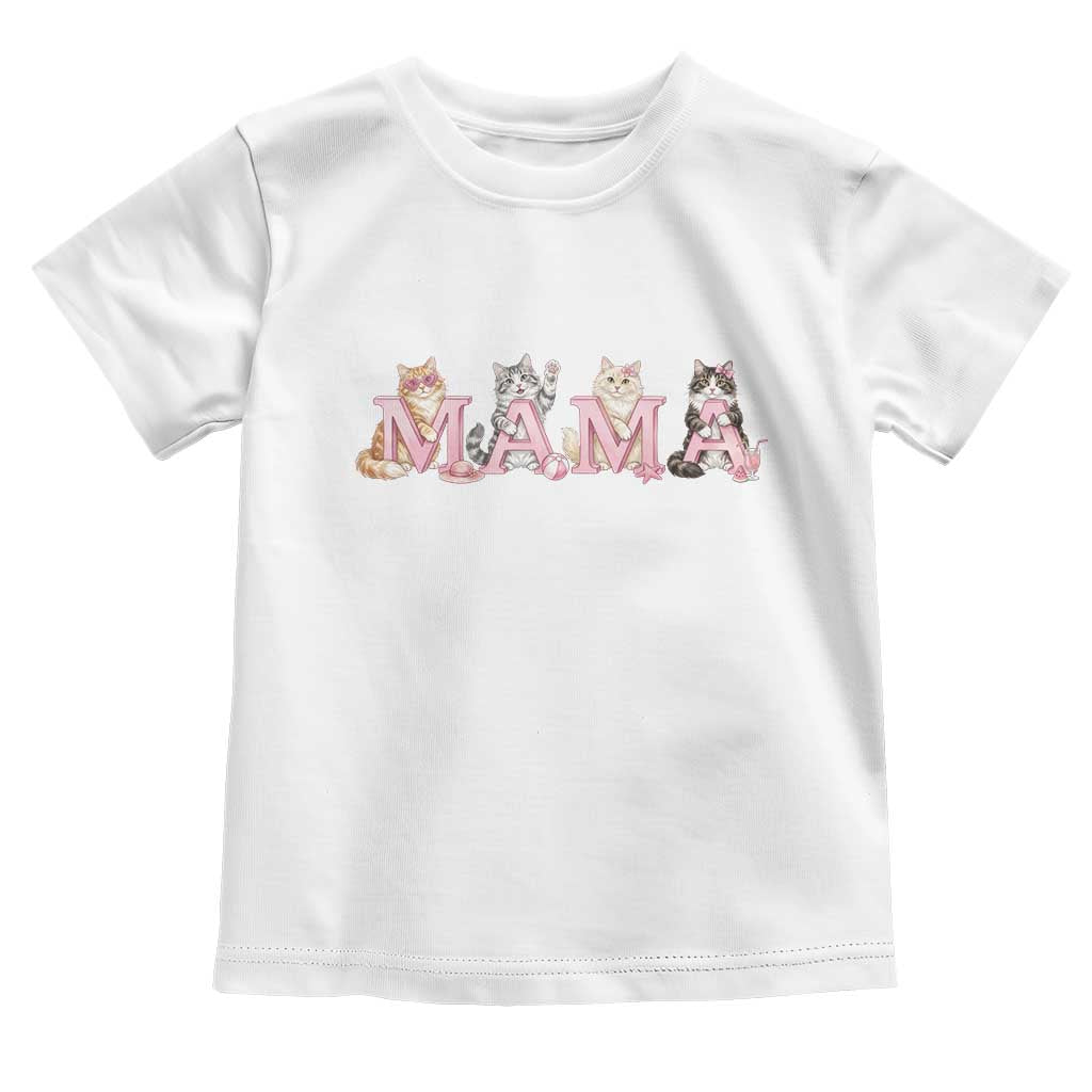 Proud Maine Coon Mama Toddler T Shirt Cat Lover Gift