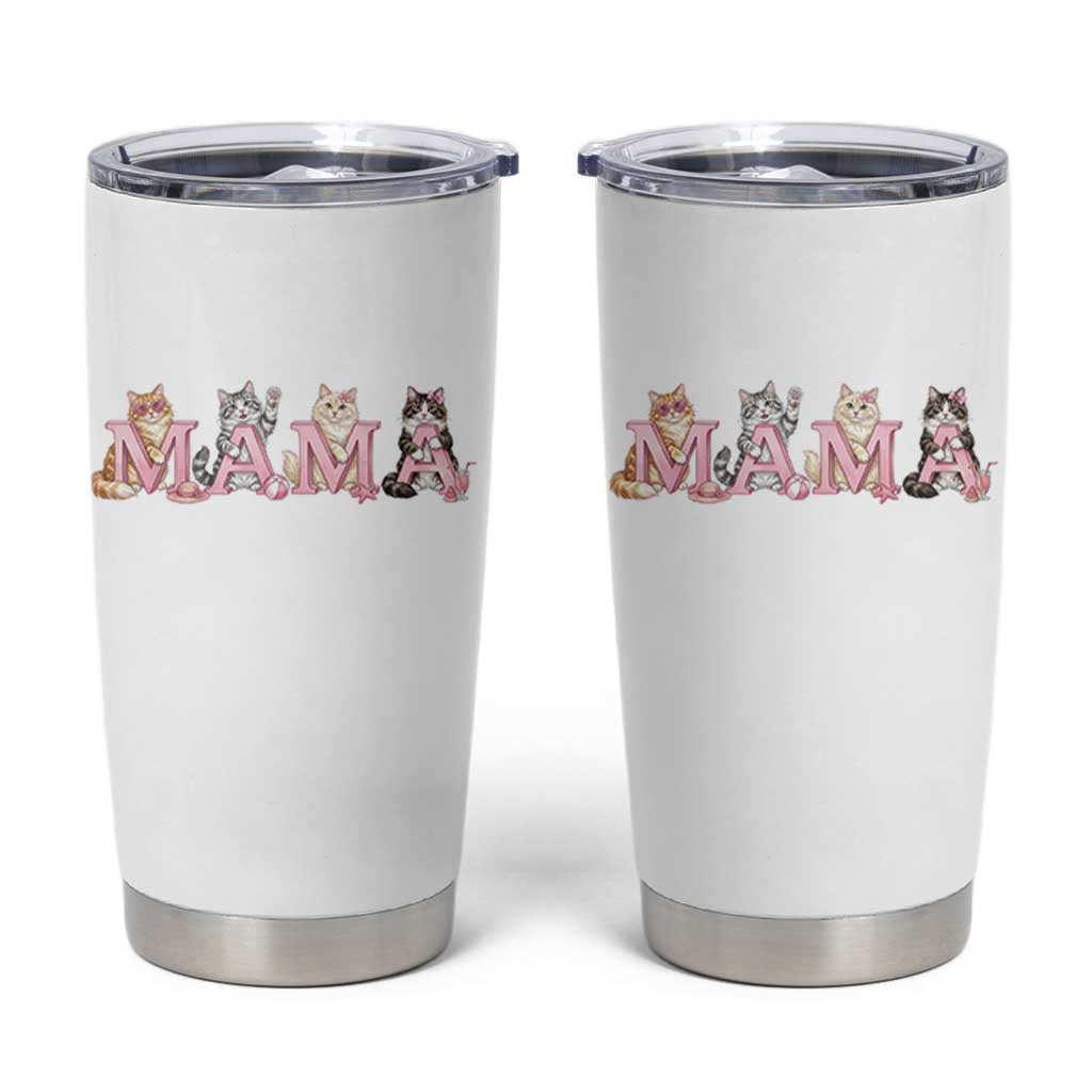Proud Maine Coon Mama Tumbler Cup Cat Lover Gift