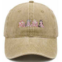 Proud Maine Coon Mama Washed Cotton Baseball Cap Cat Lover Gift