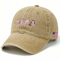 Proud Maine Coon Mama Washed Cotton Baseball Cap Cat Lover Gift