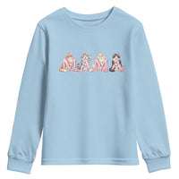 Proud Maine Coon Mama Youth Sweatshirt Cat Lover Gift