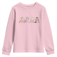 Proud Maine Coon Mama Youth Sweatshirt Cat Lover Gift