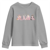 Proud Maine Coon Mama Youth Sweatshirt Cat Lover Gift
