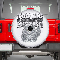 Funny Maine Coon Cat Spare Tire Cover Too Big To Care About Your Existence