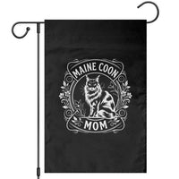 Vintage Floral Maine Coon Garden Flag Mothers Day Cat Mom Gift