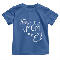 Maine Coon Mom Toddler T Shirt Large Breed Cat Lover Silhouette Gift