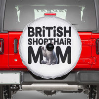 British Shorthair Mom Life Spare Tire Cover Mothers Day Cat Mom Gift