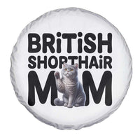 British Shorthair Mom Life Spare Tire Cover Mothers Day Cat Mom Gift