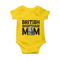British Shorthair Mom Life Baby Onesie Mothers Day Cat Mom Gift