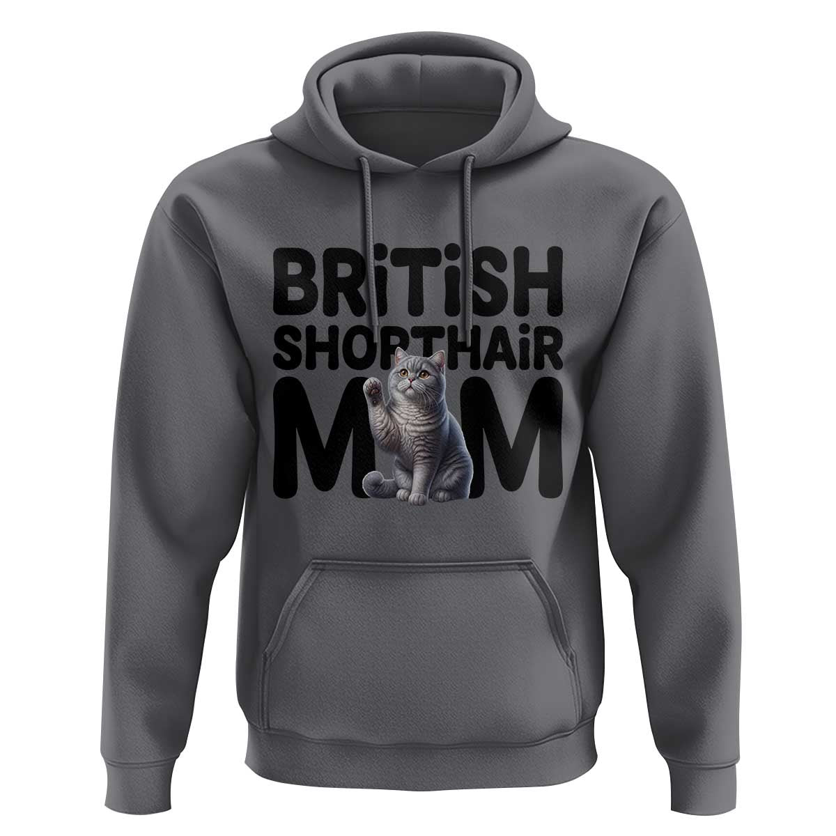 British Shorthair Mom Life Hoodie Mothers Day Cat Mom Gift