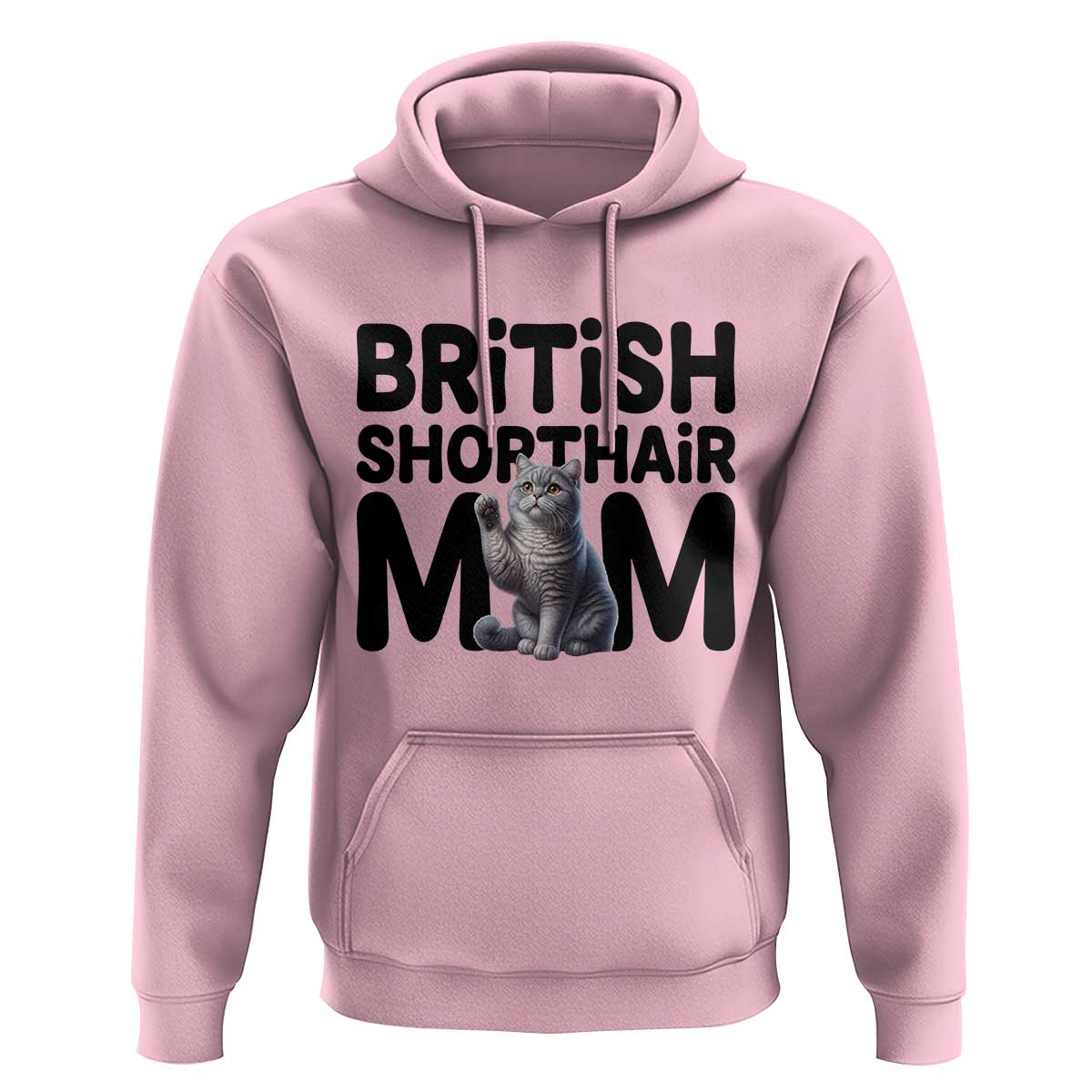 British Shorthair Mom Life Hoodie Mothers Day Cat Mom Gift