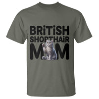 British Shorthair Mom Life T Shirt Mothers Day Cat Mom Gift