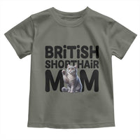 British Shorthair Mom Life Toddler T Shirt Mothers Day Cat Mom Gift