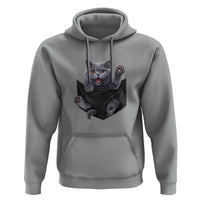 Cute British Shorthair Cat In Pocket Hoodie Cat Lover