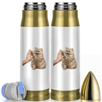 Cute Persian Cat High Five Bullet Tumbler Cat Lover
