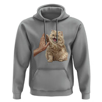 Cute Persian Cat High Five Hoodie Cat Lover