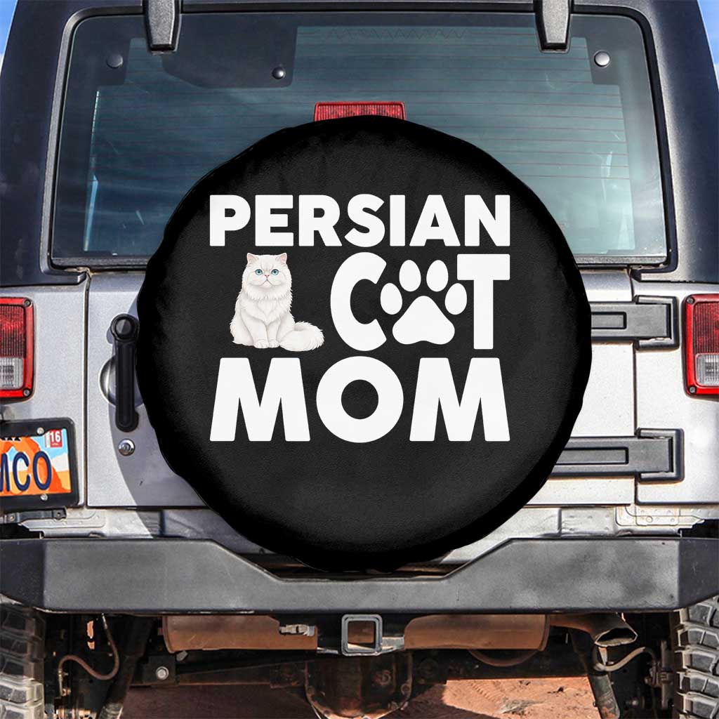 Proud Persian Cat Mom Spare Tire Cover Fluffy Cat Lover Gift For Her