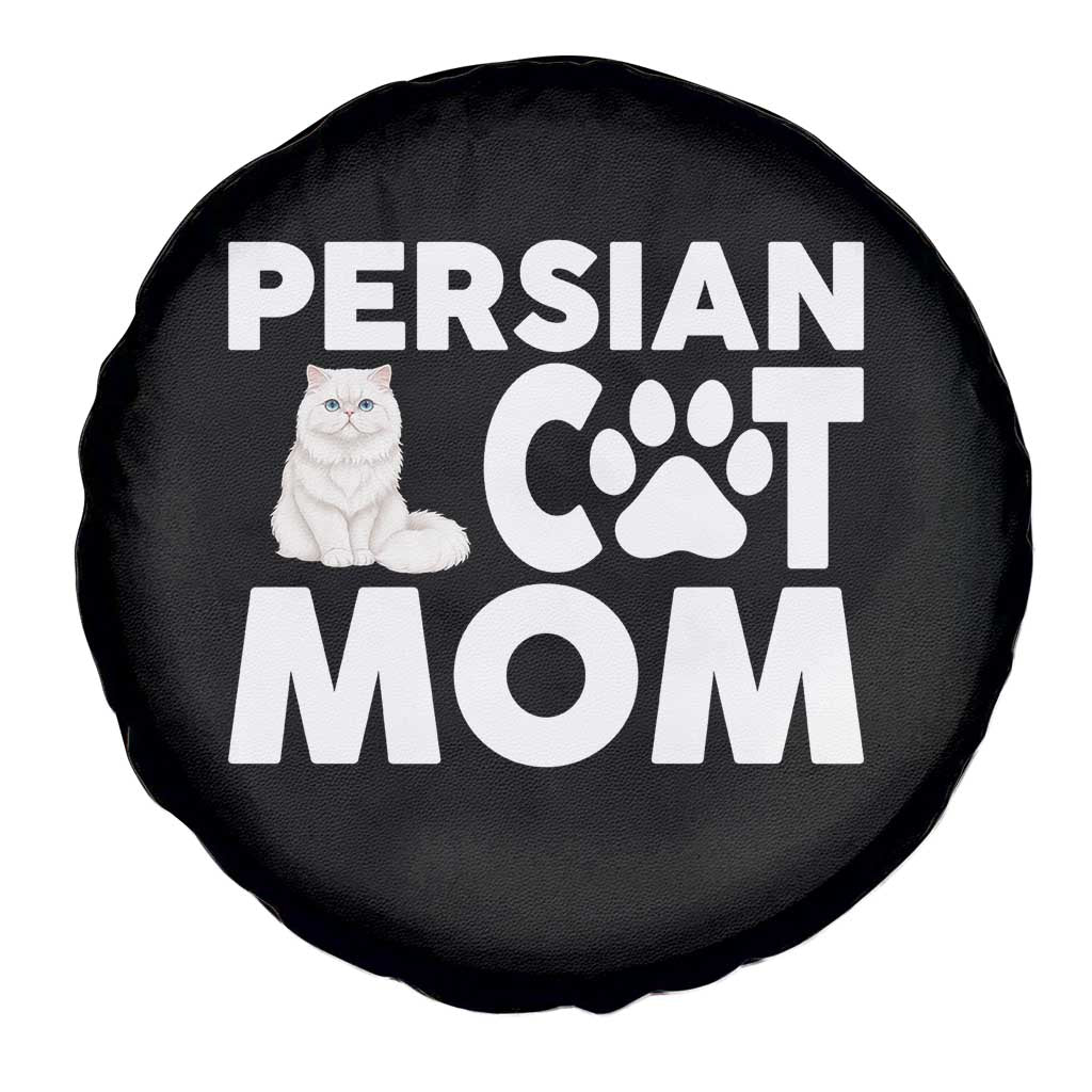 Proud Persian Cat Mom Spare Tire Cover Fluffy Cat Lover Gift For Her