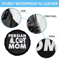 Proud Persian Cat Mom Spare Tire Cover Fluffy Cat Lover Gift For Her