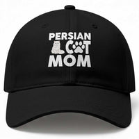 Proud Persian Cat Mom Baseball Cap Fluffy Cat Lover Gift For Her