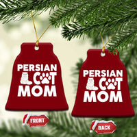 Proud Persian Cat Mom Ceramic Ornament Fluffy Cat Lover Gift For Her