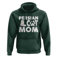 Proud Persian Cat Mom Hoodie Fluffy Cat Lover Gift For Her