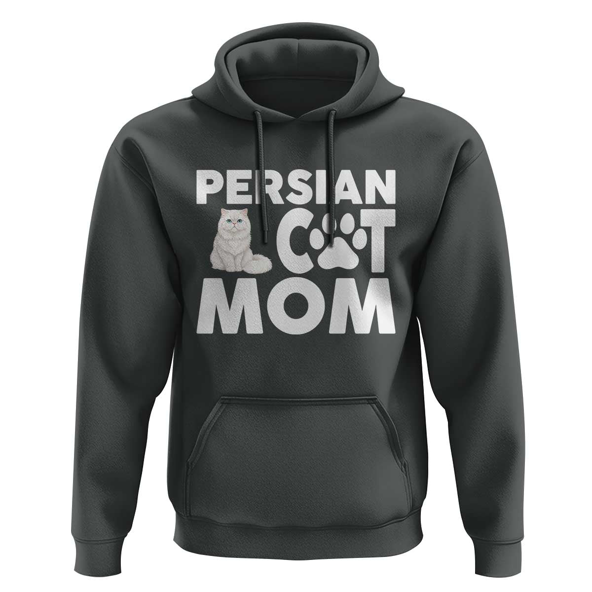 Proud Persian Cat Mom Hoodie Fluffy Cat Lover Gift For Her