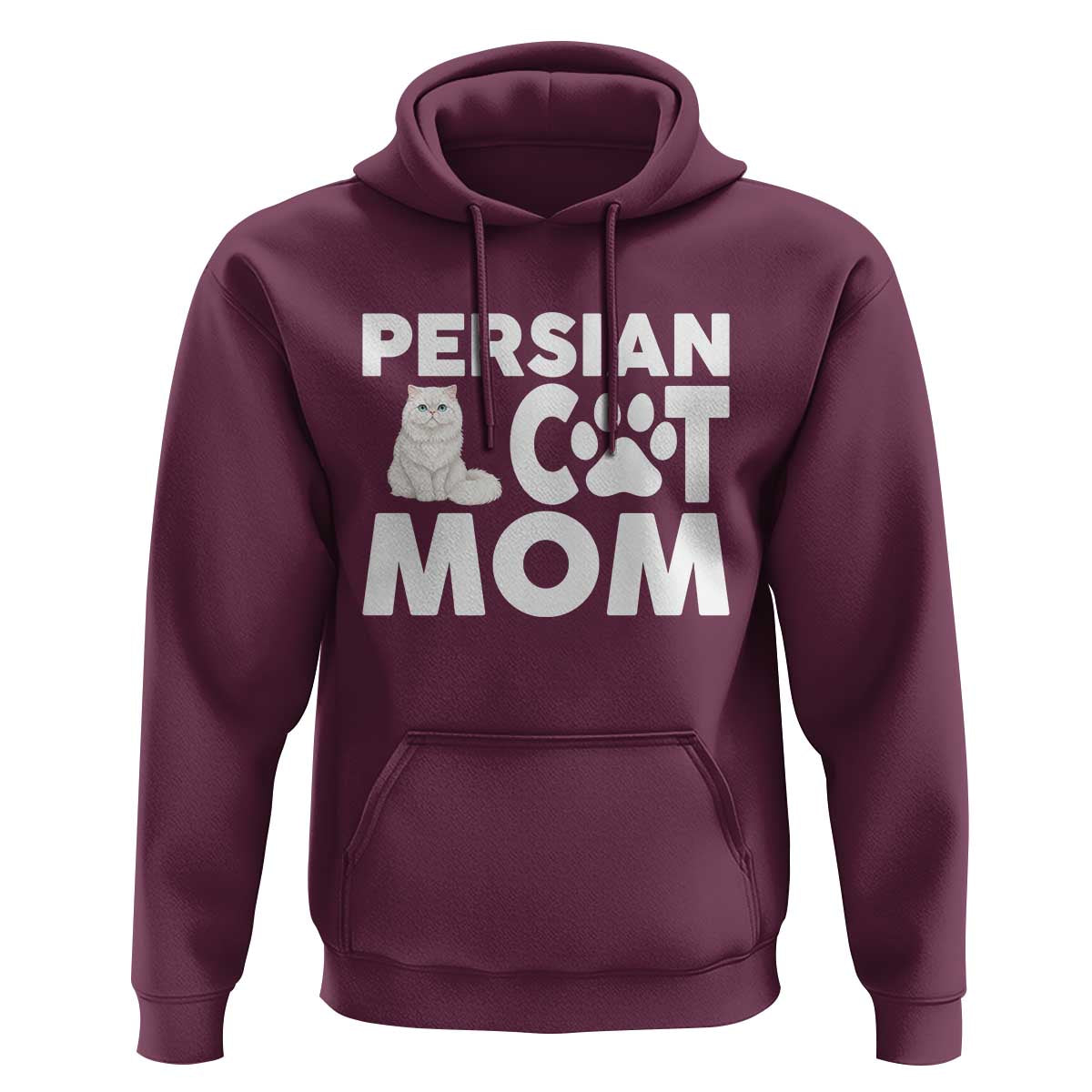 Proud Persian Cat Mom Hoodie Fluffy Cat Lover Gift For Her