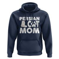 Proud Persian Cat Mom Hoodie Fluffy Cat Lover Gift For Her