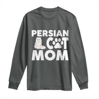 Proud Persian Cat Mom Long Sleeve Shirt Fluffy Cat Lover Gift For Her
