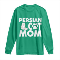 Proud Persian Cat Mom Long Sleeve Shirt Fluffy Cat Lover Gift For Her