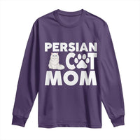 Proud Persian Cat Mom Long Sleeve Shirt Fluffy Cat Lover Gift For Her