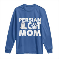 Proud Persian Cat Mom Long Sleeve Shirt Fluffy Cat Lover Gift For Her