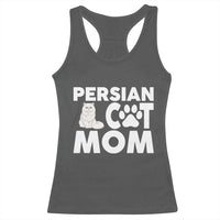 Proud Persian Cat Mom Racerback Tank Top Fluffy Cat Lover Gift For Her