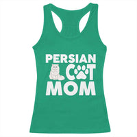 Proud Persian Cat Mom Racerback Tank Top Fluffy Cat Lover Gift For Her
