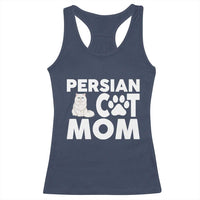 Proud Persian Cat Mom Racerback Tank Top Fluffy Cat Lover Gift For Her