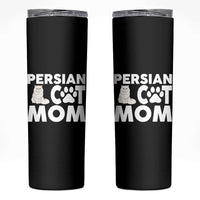 Proud Persian Cat Mom Skinny Tumbler Fluffy Cat Lover Gift For Her