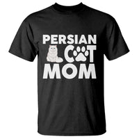 Proud Persian Cat Mom T Shirt Fluffy Cat Lover Gift For Her