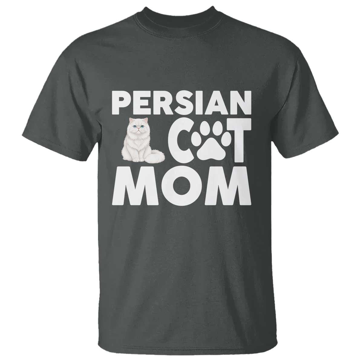 Proud Persian Cat Mom T Shirt Fluffy Cat Lover Gift For Her