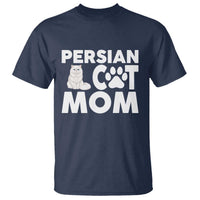 Proud Persian Cat Mom T Shirt Fluffy Cat Lover Gift For Her