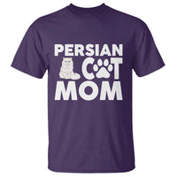 Proud Persian Cat Mom T Shirt Fluffy Cat Lover Gift For Her
