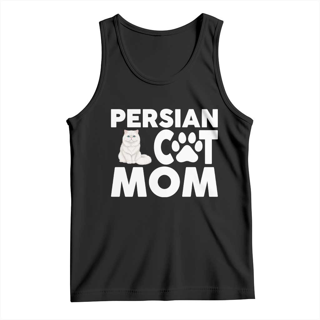 Proud Persian Cat Mom Tank Top Fluffy Cat Lover Gift For Her