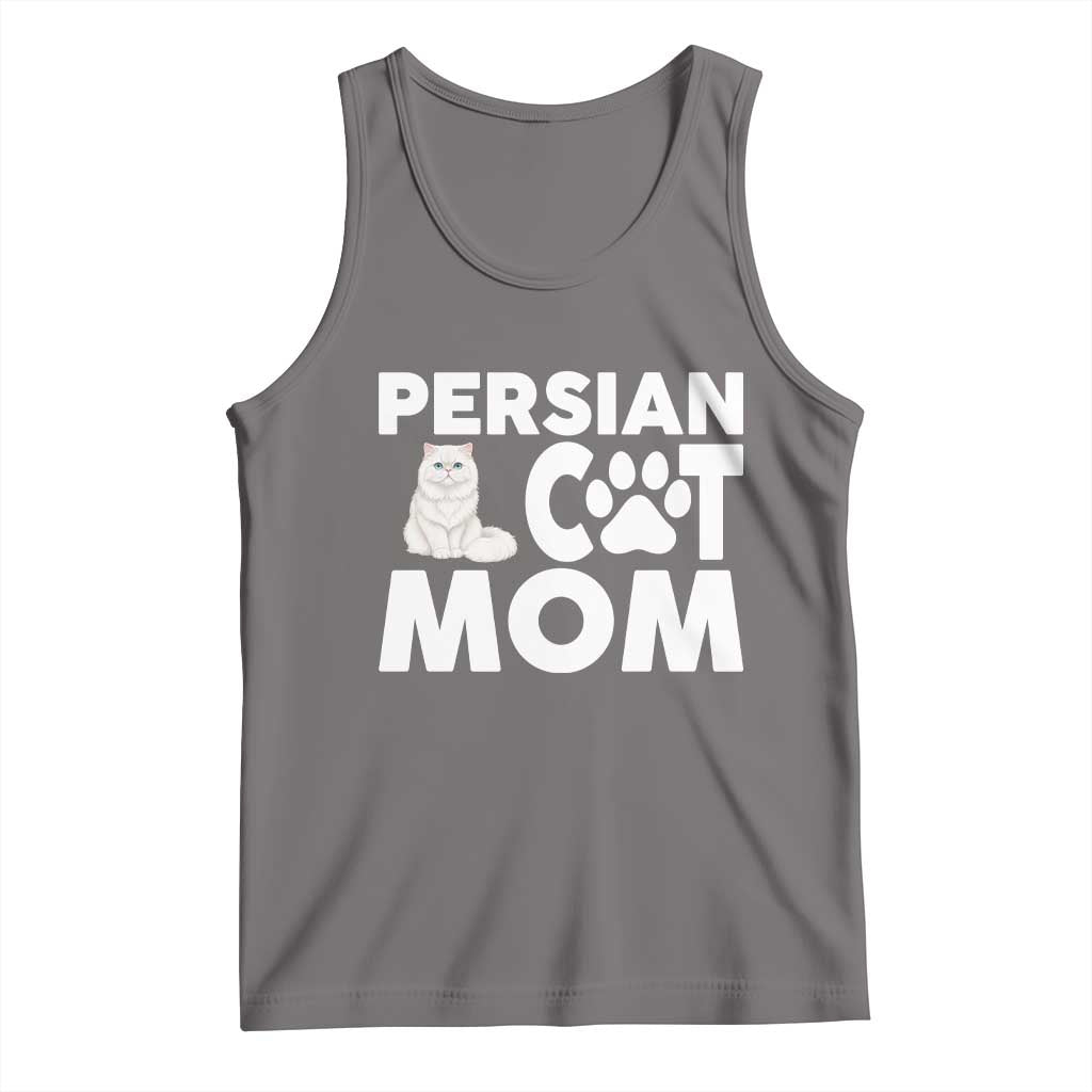 Proud Persian Cat Mom Tank Top Fluffy Cat Lover Gift For Her