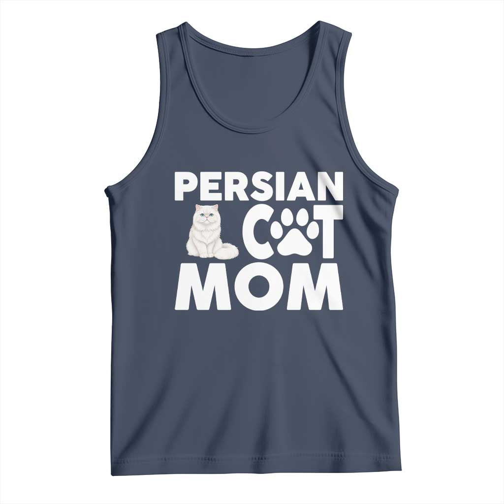 Proud Persian Cat Mom Tank Top Fluffy Cat Lover Gift For Her