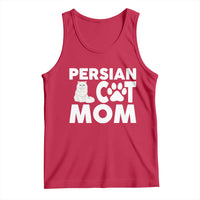 Proud Persian Cat Mom Tank Top Fluffy Cat Lover Gift For Her