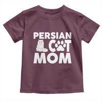 Proud Persian Cat Mom Toddler T Shirt Fluffy Cat Lover Gift For Her