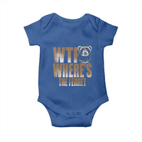 Funny Polecat Ferret Gift Baby Onesie WTF Where Is The Ferret