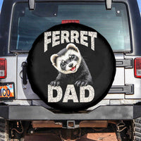 Ferret Dad Life Spare Tire Cover Cute Exotic Animal Parent Gift